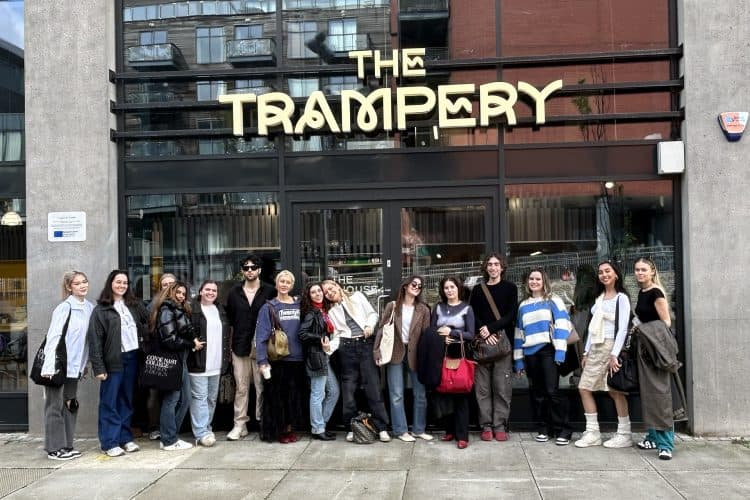 Vogue College students at The Trampery on Fish Island